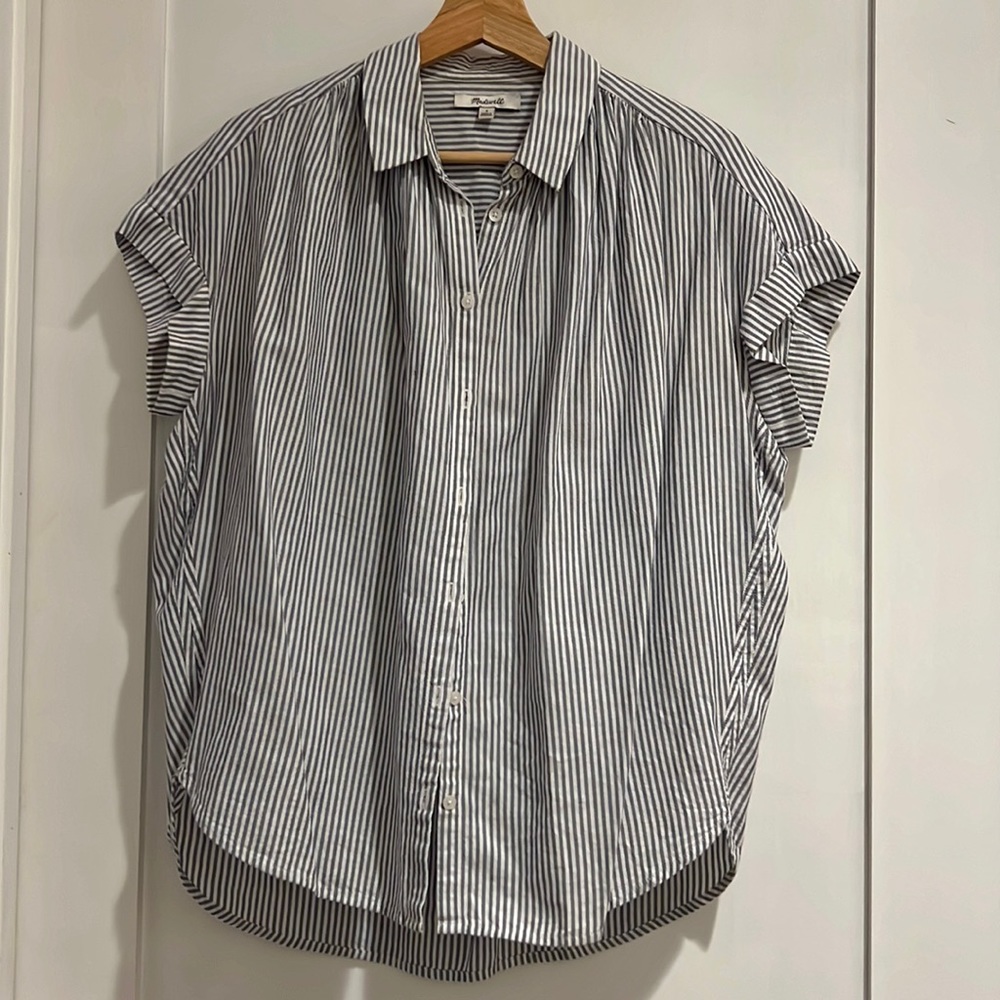 Madewell Central Shirt in Benton Stripe